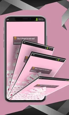 GO Keyboard Pinky android App screenshot 6